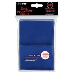 Pro Gloss Standard Size Blue Card Sleeves Pokémon Ultra PRO 100ct Deck Protector